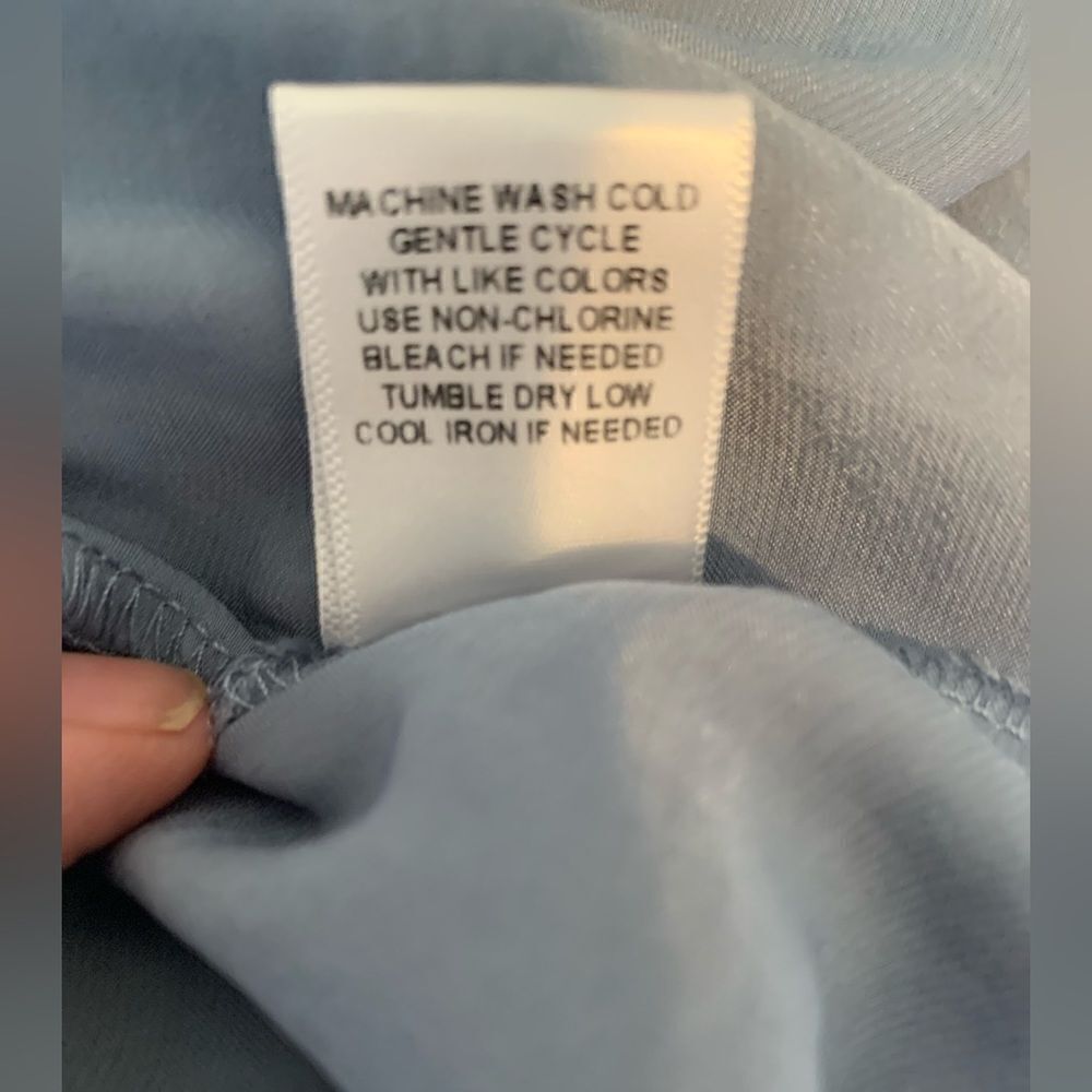 No Comment light blue skirt size M - Picture 4 of 7